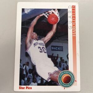 Vintage 1992 Star Pics #88 Harold Ellis NBA Basketball Card